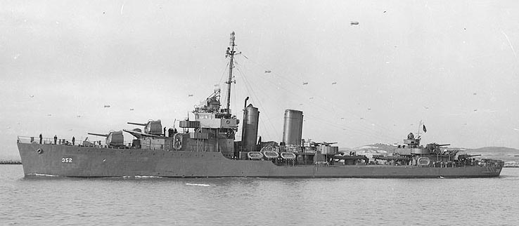 U.S.S. Worden (DD352)